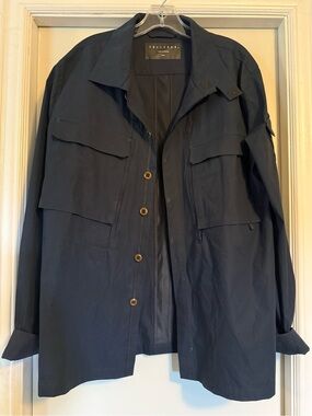 Vollebak “Planet Earth”Dark Navy Utility Button-Up shirt